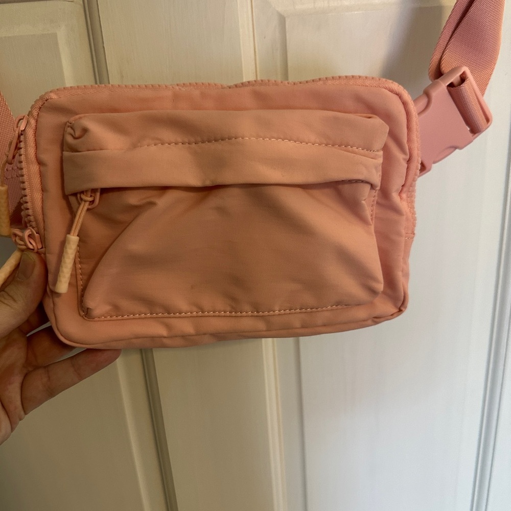Iris and Rainbow Multi Pockets Crossbody Bag